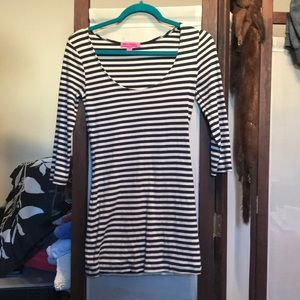 Betsey Johnson Striped Sweater dress